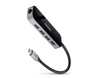 Axagon HMC-6GL, USB 5Gbps hub, porty 3x USB-A, HDMI 4k/60Hz, RJ-45 - 1353438 - zdjęcie 1